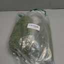 Luxury Soft Microfiber Toilet Lid Cover Machine Washable Solid Toilet Seat Cover 17.5" x 15" Adjustable Rubber Backing Fits Most 16-17.5" L x 14-16" W Round Oblong and Elongated Toilet Seat (Green)