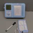 3-In-1 Visual Timer & ADHD Tool for Kids & Adults, Visual Schedule for Kids with Autism, Task Timer with Chore Chart Board, Daily Checklist for Home, School, Classroom, Desk