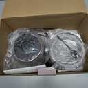 Electric Spice and Nut Grinders - 3 Stainless Steel Blades, 1 Filter, 1 Brush - 500W Grinder for Kitchen Dry Use (Black)