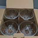 Pasabahce Premium Stemmed Martini Glasses Set of 4, Crystal Design Cocktail Cups 7.8 Oz , Vintage Coupe Glasses,Elegant Cocktail Glasses, Perfect For Parties, Gifts, Housewarming, Weddings, Aniversary