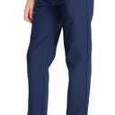 DEVOROPA Youth Boy's Golf Pants Quick Dry Athletic Chino Flat Front Pants Kids School Uniform Clothes