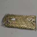 Motorcycle 520 Chain 120 Links with O-Ring Gold Replacement for Most Motorcycle and Dirt Bike