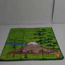 Safari Play Mat for Toy Animals | Foldable Solution |Large Size 57” x 57” | All Safari Animals | African Jungle Serengeti | Child Activity Mat | by Play Mat Factory