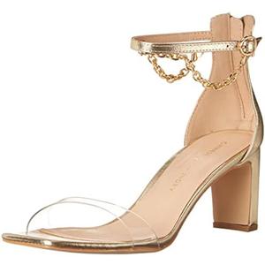 Chinese Laundry Women's Yara Metallic-vin Heeled Sandal 5½ Medium Width