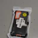 Case for Galaxy S21 with Clip, Heavy-Duty Tough Rugged Shockproof Drop Protective Cover Cases for Samsung Galaxy S21, Black+Orange