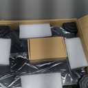 [23.6" Tall] Large Safe Box with LED Light, Anti-theft Home Safes with Programmable Keypad, Spare Keys and 3 Removable Shelves, Digital Security Safes for Home Money Firearm Documents Medicines