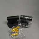 Kruodop Towel Hooks for Bathroom,2 Packs Wall Mount Towel Holder,Black Matte Wall Robe Hook,Stainless Steel Heavy Duty Door Hanger Towel Hook for Kitchen, Bedroom,Hotel,Pool,Coats(Drilling)