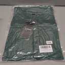 Men's Henley Short Sleeve Shirts Casual T-Shirts Button Top Summer Soild Basic Tee (Green, M)