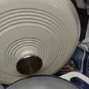NEWBULIG 6 Quart Cast Iron Dutch Oven, Enamel Dutch Oven Pot with Lid Beige