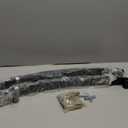 ECOTRIC Golf Cart 3 Leaf Spring Kit Compatible with 1996-2013 EZGO TXT Model Rear Heavy Duty Durable w/Bushings Sleeves and U Bolt 3-Leafs Springs(Set of 2) Black