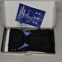 TOPOINT Sleep Mask Headphones Bluetooth Wireless 5.4, Breathable Cotton Eye Mask for Sleeping Side Sleepers Travel Music Headsets with Microphone Handsfree Men Women (Black)