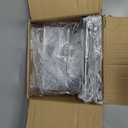 2 Pack Stackable Storage Drawers,Plastic Organizers Bins, Drawers Storage with Handles and Movable Dividers for Organization and Storage in Fridge,Bathroom, Pantry, Kitchen Cabinets, Under Sink