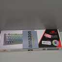 Redragon K556 SE RGB LED Backlit Wired Mechanical Gaming Keyboard, Aluminum Base, 104 Keys Upgraded Socket, 3.5mm Sound Absorbing Foams, Hot-Swap Linear Quiet Red Switch, Gradient Blue