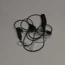 Two-Wire APX6000 XPR7550 Earpiece Surveillance Compatible with Motorola Radio APX4000 XPR7380 XPR7580 XPR7350e XPR7380e XPR7550e XPR7580e Walkie Talkie with PTT Mic Tansparent Tube Headset