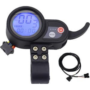 Electric Scooter Throttle JP 6Pin 52v 60v Electric Scooter LCD Instrument Throttle Controller Power Switch Throttle,Waterproof Plug for Electric Scooter Control Board with Extension Wire