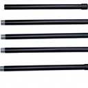 Yoga Stick 5 ft Sturdy Steel, Adjustable Stretching Stick for Mobility, Flexibility and Balance, Equipped with 5 steel pipes for fitness, rehabilitation, and posture (BLACK)