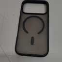 Miracase Magnetic for iPhone 17 Pro Case 6.3" with Screen Protector, [Compatible with MagSafe] Military-Grade Protection, Anti-Fingerprint, Slim Thin Phone Case for iPhone 17 Pro Cover, Black