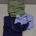 Baby Sleep Sack 12-18 Months, 100% Cotton Sleeping Sack for Newborn and Infant, 3 Pack Baby Wearable Blanket, 0.5 Tog Lightweight Double Zipper Sleep Bag Cyan (Large)