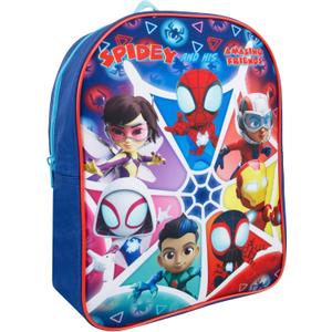 Marvel Spidey And His Amazing Friends Backpack | Kindergarten Bag | Toddler Boys Backpack | One Size Blue