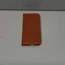 SHIELDON Case for iPhone 13 Pro Max 5G, Genuine Leather Folio Wallet Magnetic Shock Absorbing Case RFID Blocking Credit Card Holder Kickstand Compatible with iPhone 13 Pro Max 6.7" - Retro Brown