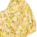 The Children's Place Girls' Women's Short Sleeve Dress (Yellow, M)