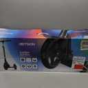 Jetson 2-Wheel Kick Scooter, Sturdy Wide Deck, Height Adjustable Handlebar, Rear Brake, Easy-Folding Mechanism, 8 inch wheels (Jupiter Jumbo Black)