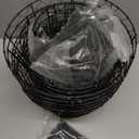 Abbott Collection 27-Carolyn-SM Small Bell Shaped Glass Cloche, Clear (6" H)