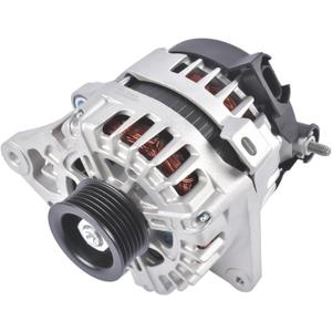 Alternator 150A 12V Replacement for Hyundai Tucson 2016-2021 Kia Soul 2017-2019 2.0L 6-Groove Pulley 37300-2E820 21002