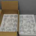 Hewory Mini Bud Vases for Centerpieces: 28pcs Small Glass Vase Bulk - Clear Tiny Vases for Wedding Baby Shower Birthday Party Events Table Decor