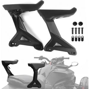 Passenger Armrests for Can-Am Spyder F3, Rear Passenger Armrests Rear Arm Rest Kit for Spyder F3 / F3-S 2015-2025 and Spyder F3-T / F3 Limited 2016-2025 Accessories (Replace# 219400726)