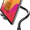 GDZN Cup Holder Car Tablet Holder, 10.2" Gooseneck Flexible Long Arm Tablet Mount for Truck SUV Pickup, 360° Adjustable Cupholder for iPad Pro 12.9 11 Air Mini, Galaxy Tab, iPhone 17, 4-13" Devices