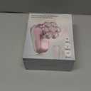 Electric Shaver for Women, Electric Razor with 7D Magnetic Shaver Heads, Wet Dry Waterproof Bald Head Trimmer Kit for Women & Men, Nose Ear Hair Trimmer, USB Rechargeable Clippers, Pink