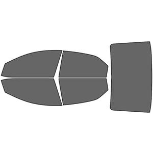 Rvinyl Window Tint Kit for Kia Forte 2010-2013 Sedan Full Kit 35%, Complete