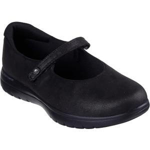 Skechers Women's On-the-go Flex  Whisper (7, Black/Black)