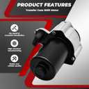Nakkaa Transfer Case Shift Motor Compatible with Grand Cherokee Durango 2011-2021 Liberty 2008-2012 68026953AA 600-938 68071235AA
