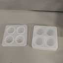 OCPO KITCHEN 3D Raspberry Silicone Mold for Baking Mousse Cake, Candy, Chocolate, Truffle, French Dessert, Pastry, Cupcake, Fruit Ice Cream Mould, Cake Decoration Mold, Raspberry Shape (4-Cavity)