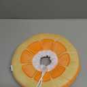 ANWA Adjustable Cat Cone Collar Soft, Cute Cat Donut Collar After Surgery, Kitten Recovery Cones to Stop Licking, Medium