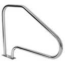 KUAFU Swimming Pool Handrail Stainless Steel Polishing Silver Ladder Step