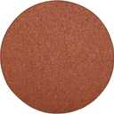 Bright House Solid Color Area Rugs Rust - 4' Round, Indoor, Stain & Fade Resistant, Perfect for Living Room, Bedroom, Dining Room, Entryway, Doorway, Pet & Kids Friendly Rug, Wedding, Made in USA