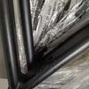 VASAGLE Bar Table, Round Cocktail High Top Pub Bistro Table for Events Party, Kitchen Dining, Home Bar, 23.6 x 23.6 x 41.3 Inches, Sturdy Metal Frame, Modern Style, Easy to Assemble, Black (Ink Black + Matte Black)