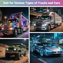 LED Eyes for Truck Windshield, 2PCS 23.6inx4.7in Devil Eyes Light for Windshield, Devil Eyes Light for Car, Truck, SUVs, Gift for Men
