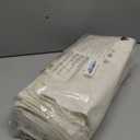 Lifewit Canvas Cotton Comforter Storage Bags with Zipper 6 Pack, 60L Breathable Foldable Clothing Containers, Linen Sweater Organizers Boxes for Clothes, Blankets, Pillows, Duvets, Bedding