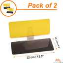 Car Sun Visor (Pack of 2), Tac Extension, 2 in 1 for Day and Night Anti-Glare, Anti Dazzle and Anti UV HD Automobile Windshield Visor by Mobi Lock