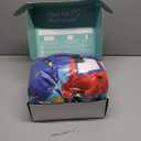 ACRABROS Toddler Nap Mat with Pillow and Blanket, Large Rolled Napping Mats,Slumber Bags for Boys Girls,Kids Sleeping Bag for Daycare, Preschool Travel (Space)