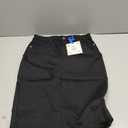 Women's A-Line Midi Skirt, Velvet, Knee Length, Classic Casual Style (Medium)