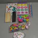 Winrayk 184Pcs Unicorn Party Favors Unicorn Birthday Party Supplies for Girls, Gift Bag Bookmark DIY Sticker Stamper Ring Sticker Slap Bracelet Keychain, Kids Goodie Bag Stuffers Girls Birthday Favors