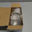 BESTTEN Keyed Entry Door Knob with Lock, Interior and Exterior Door Lock, Standard Ball, Satin Nickel