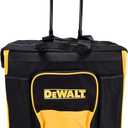 DEWALT Hard Bottom Heavy Duty Roller Tool Bag 21''x19''x10'' w/Front Pockets