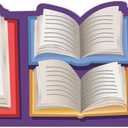 Eureka Once Upon A Dream Story Book Extra Wide Decorative Classroom and Bulletin Board Trim for Teachers, 3.25" Wide, 12 Strips for 37 Total Feet