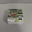 GPS Dog Fence with No Monthly Subscription, 1-Mile Range Wireless Dog Fence, Rechargeable Waterproof Collar with 3 Training Modes, Virtual Boundary for Medium & Large Dogs (White)